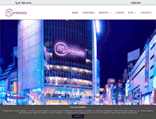 Tablet Screenshot of marketalia.com